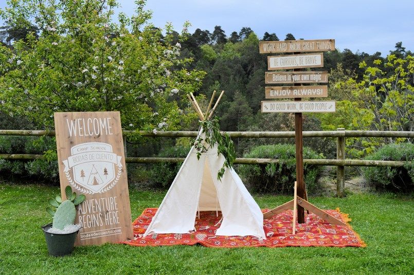 Camp School Bodas de Cuento Berezi Moments wedding planner